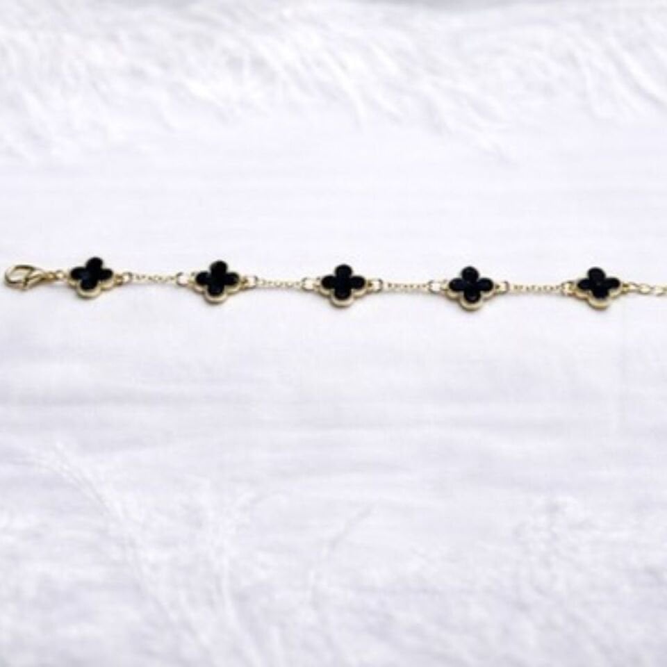 Parla Lucky Clover Elite Tek Renk Bileklikler