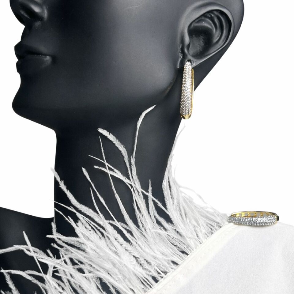 Parla Crystal Embrace Küpe