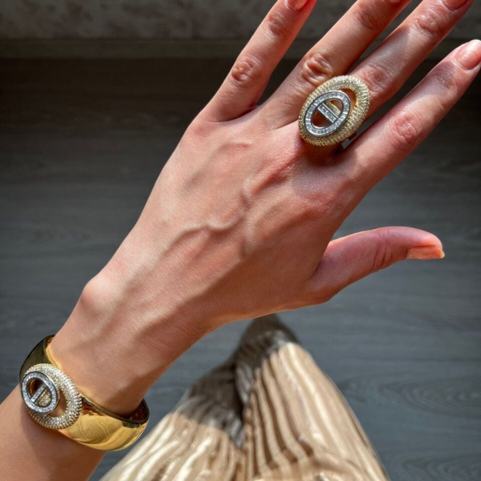 Parla Luxe Halo Yüzük