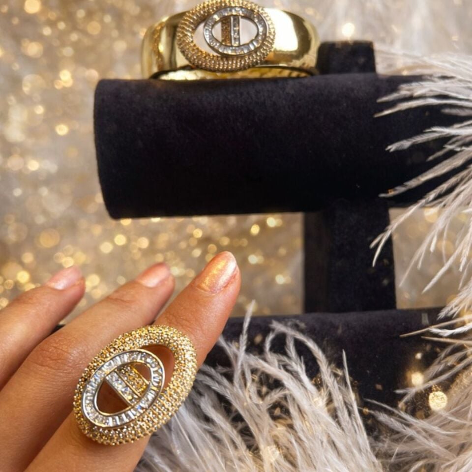 Parla Luxe Halo Yüzük
