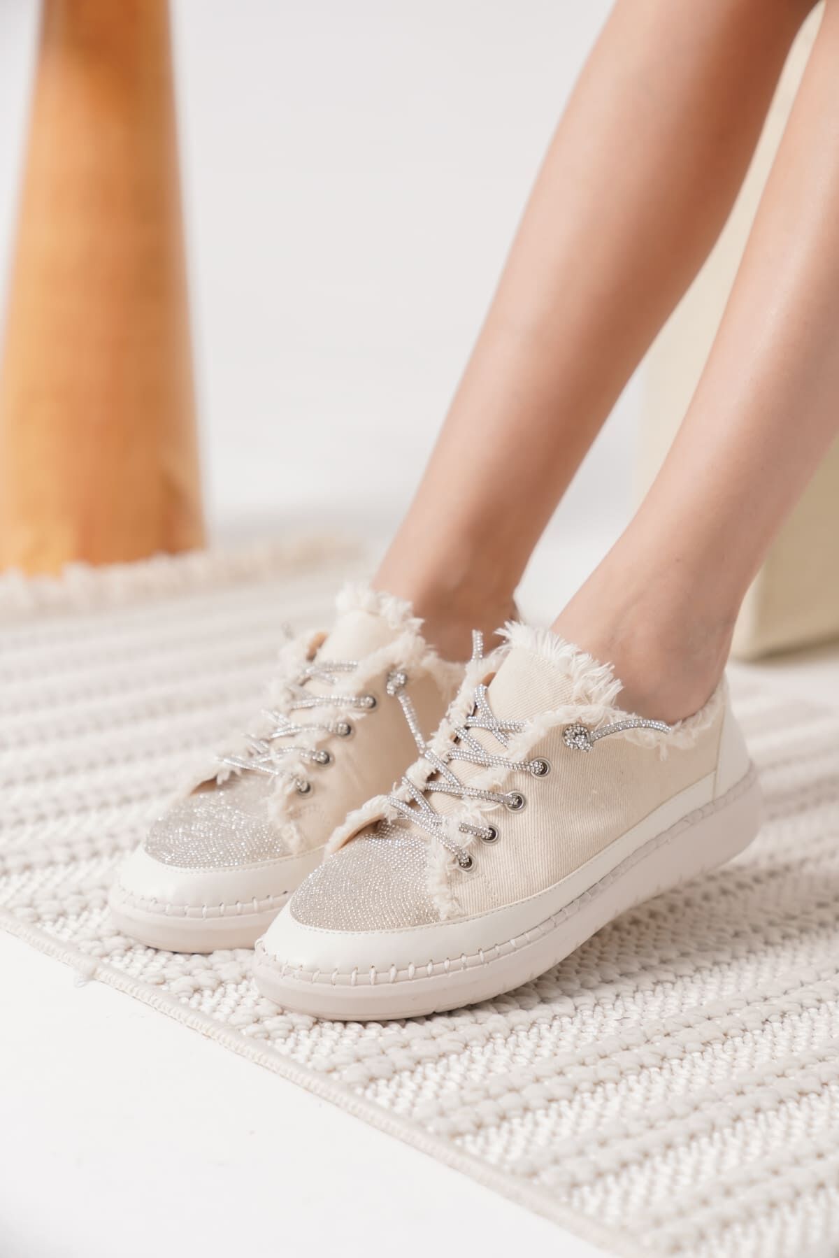 Bej Kadın Günlük Ayakkabı TR19MS01B