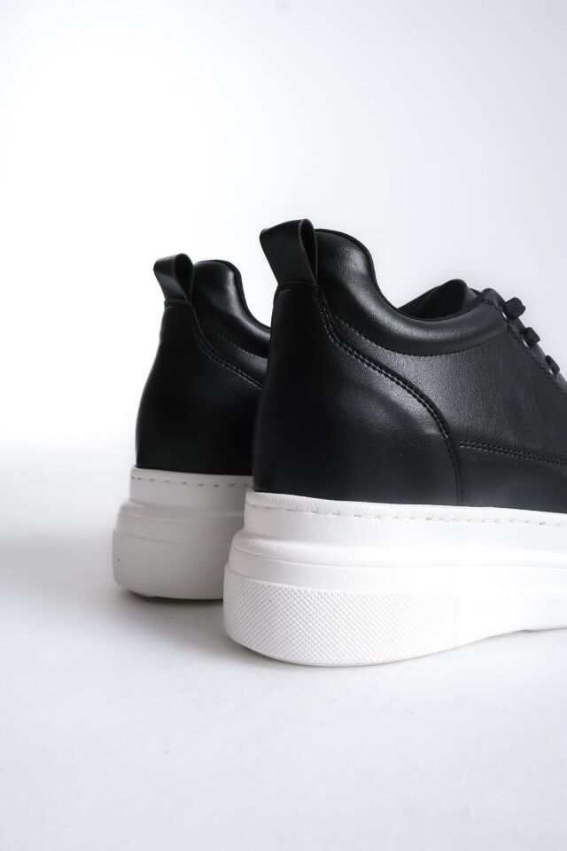 Kadın Gizli Topuk Siyah BT Spor Ayakkabı