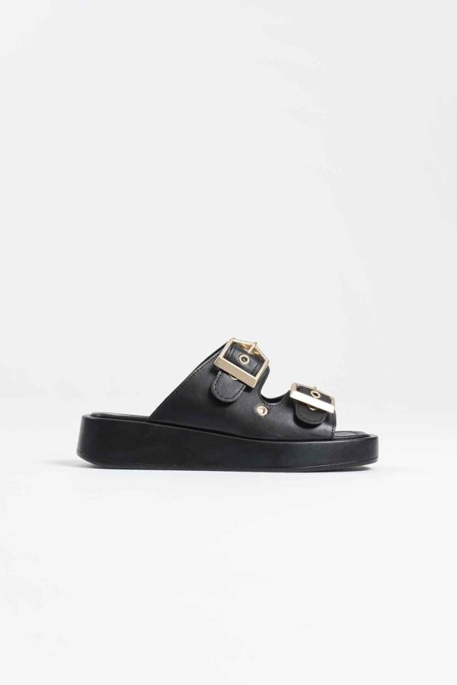 Kadın Siyah Cilt Terlik TR17MY04A