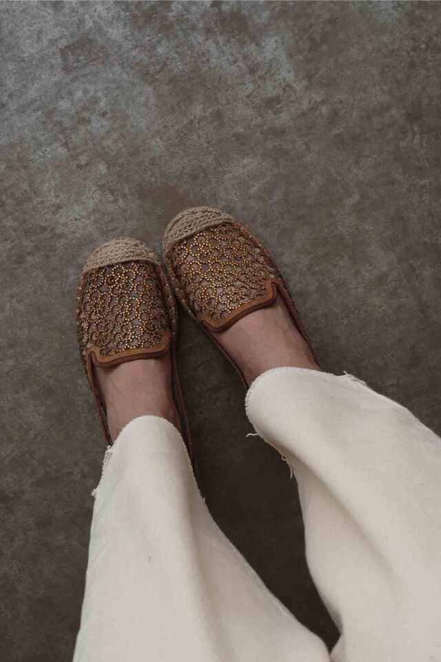 Kadın Taba Espadril Ayakkabı TR35MY07C