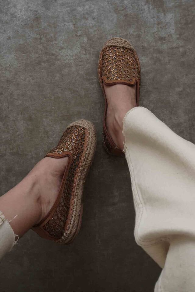 Kadın Taba Espadril Ayakkabı TR35MY07C