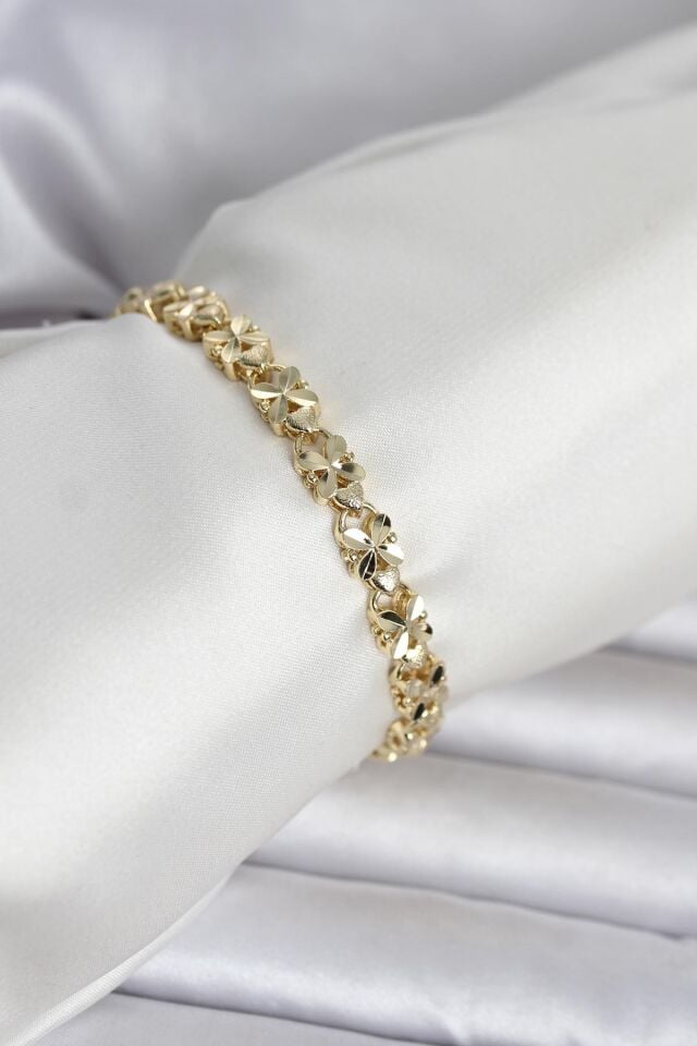 Xuping Kelebek Model Gold Renk Kadın Bileklik