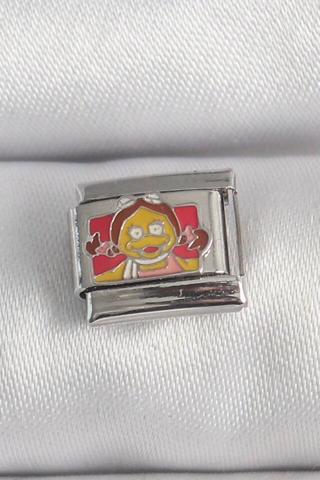 316L Çelik Gümüş Renk Renkli Çocuk İşlemeli Nomination Charm