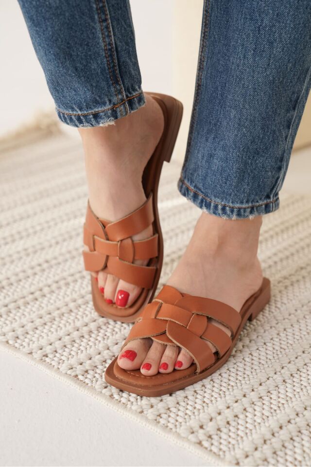 Taba Hakiki Deri Terlik TR31MY66D