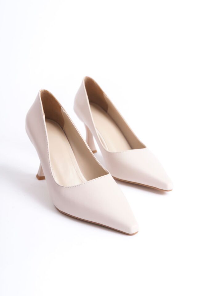 Kadın Mat Bej Stiletto TR08MS27J