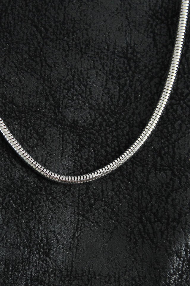 316L Çelik Oval İtalyan Zincir Model Gümüş Renk Erkek Kolye