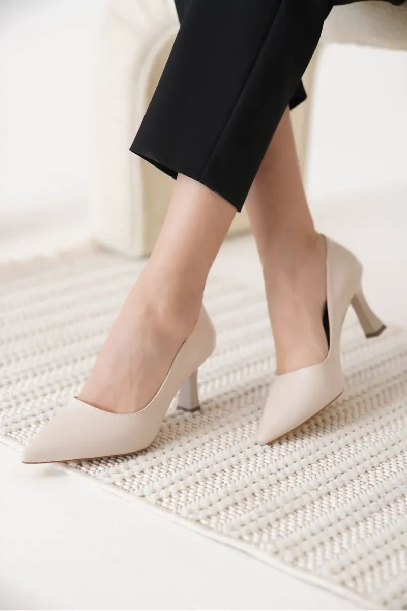 Kadın Bej Stiletto TR12MS06D