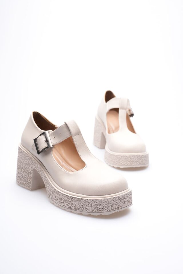 Kadın Bej Günlük Ayakkabı TR06MS06B