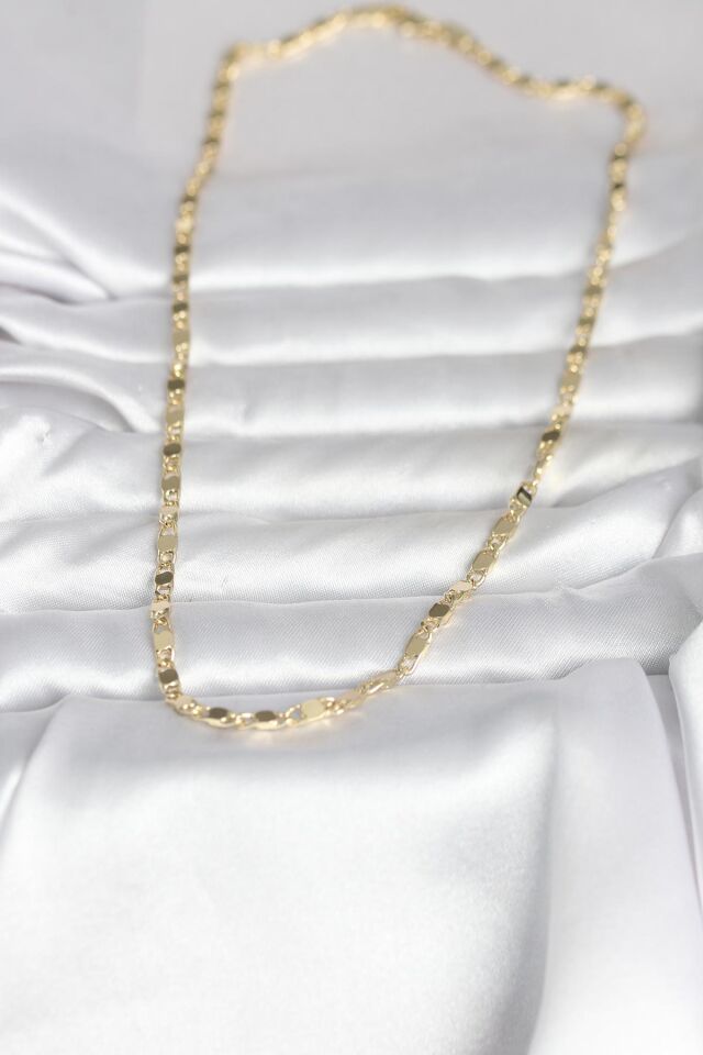 CM 14K Gold Renk Arpa Model 45 cm Kadın Kolye