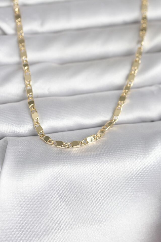 CM 14K Gold Renk Arpa Model 45 cm Kadın Kolye