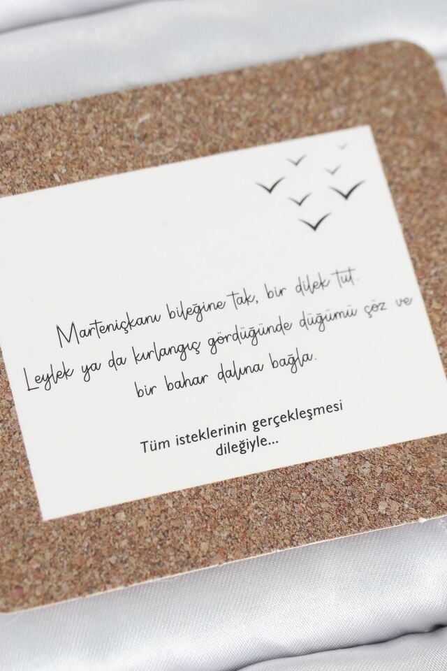 Marteniçka Bileklik 2'li Caretta Caretta ve Nazarlı Model