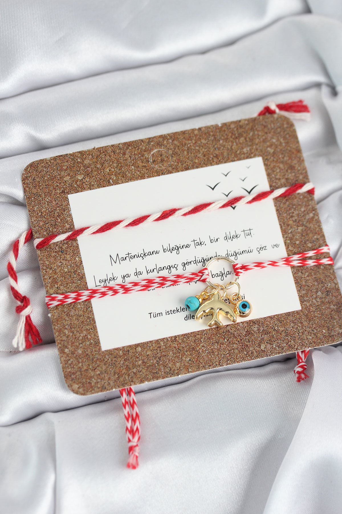 Marteniçka Bileklik 2'li Kırlangıç ve Nazarlı Model