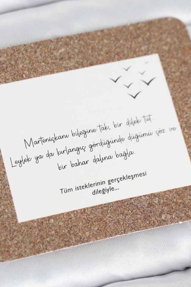 Marteniçka Bileklik 2'li Yonca ve Nazarlı Model