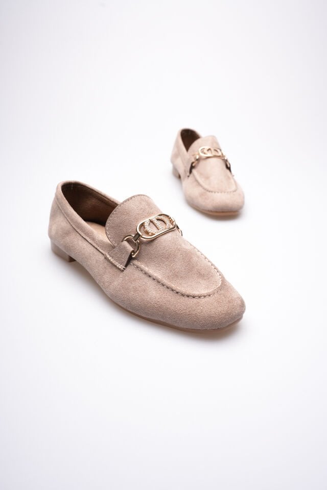 Kadın Süet Vizon Günlük Ayakkabı TR27MS01D