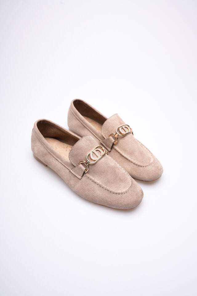 Kadın Süet Vizon Günlük Ayakkabı TR27MS01D