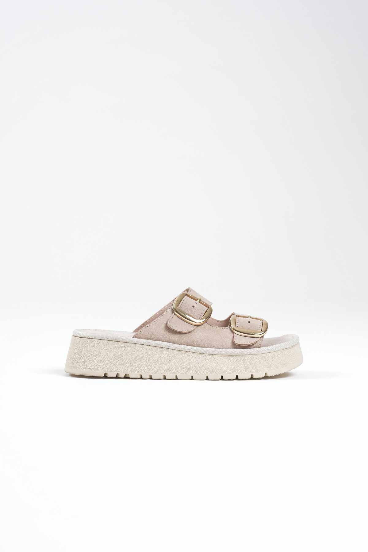 Bej Cilt Terlik TR14MY01B