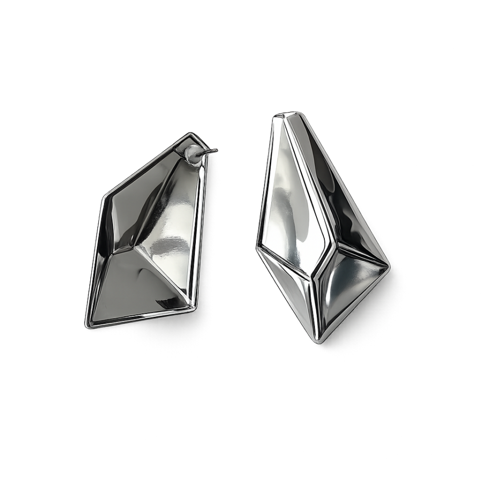 Parla Prisma Glow Silver  Küpe