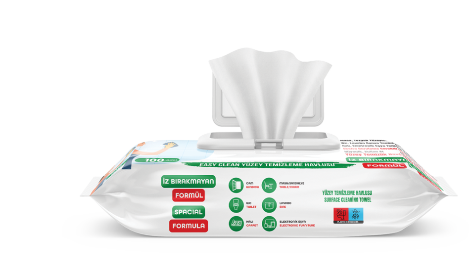 Easy Clean Yüzey Temizleme Havlusu – 12’li Avantajlı Koli