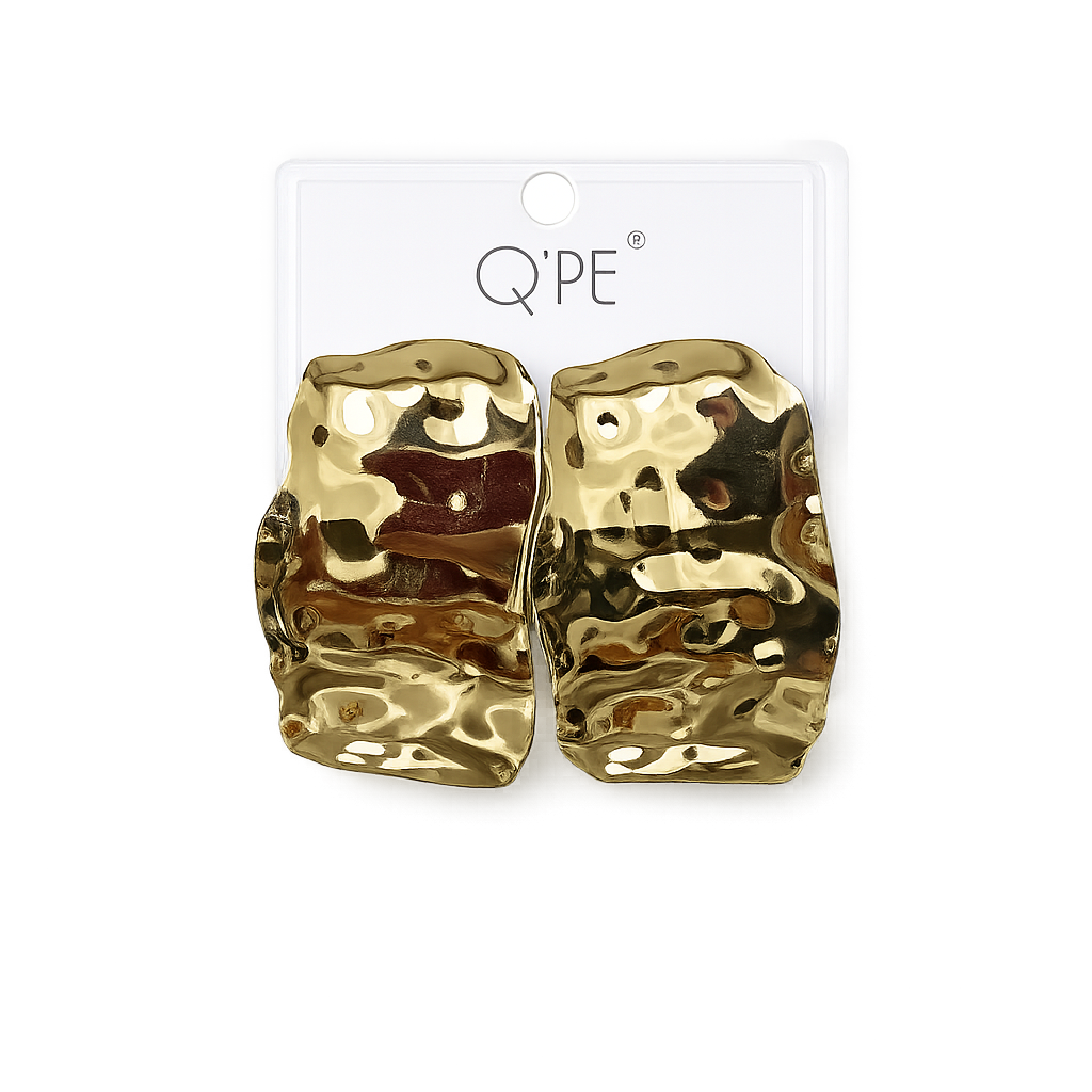 Parla Molten Gold Küpe