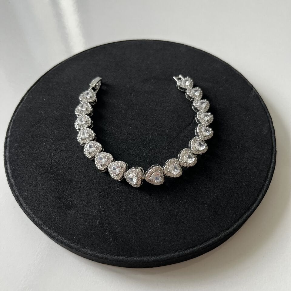Parla Love Line Silver Bileklik