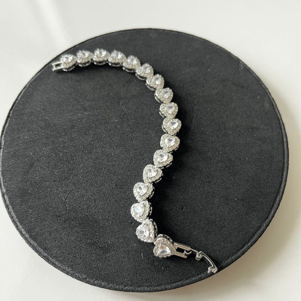 Parla Love Line Silver Bileklik