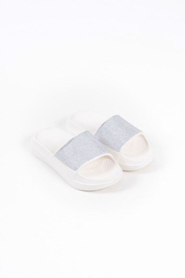 Kadın Taş Detaylı Yazlık Terlik TR42MY02C