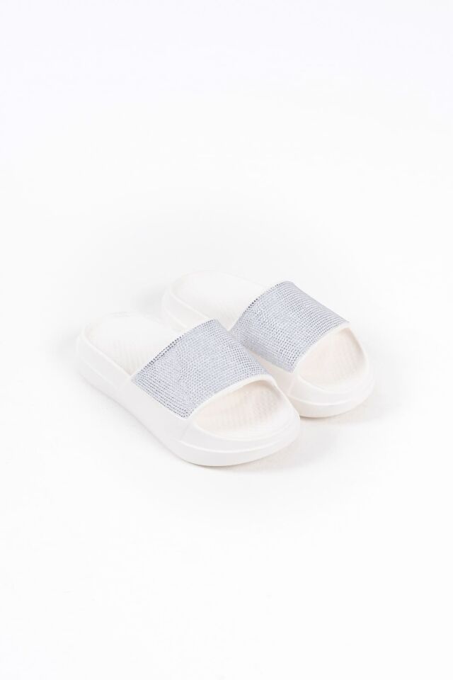 Kadın Taş Detaylı Yazlık Terlik TR42MY02C