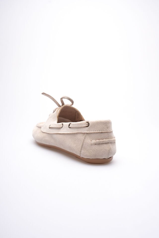 Kadın Bej Günlük Süet Ayakkabı TR27MS06B