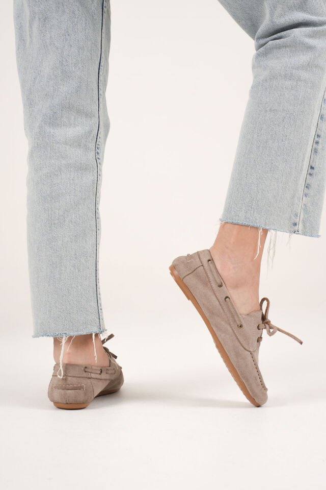 Kadın Vizon Günlük Süet Ayakkabı TR27MS06D