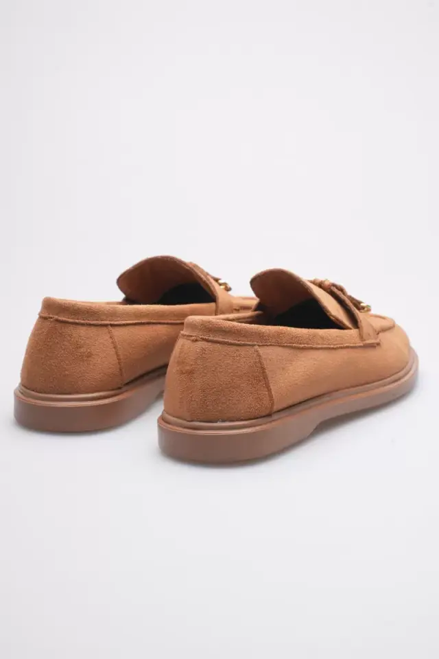 Kadın Taba Günlük Süet Ayakkabı TR27MS10C