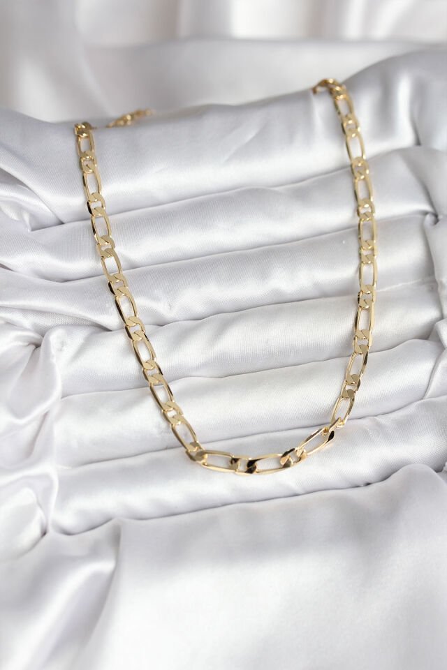 14K Gold Renk Kaplama Model CM Kadın Kolye