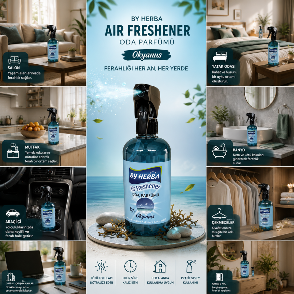 By Herba Okyanus Oda Parfümü 500 ML