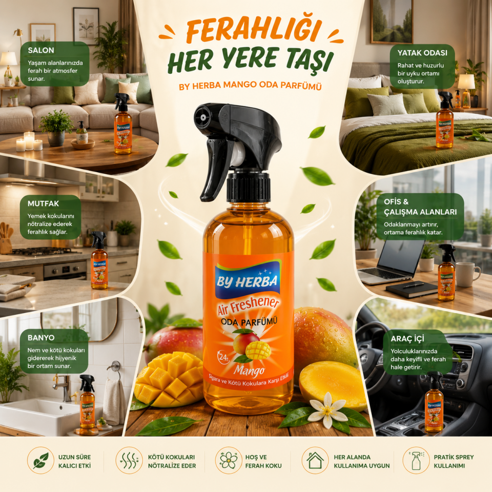 By Herba Mango Oda Parfümü 500 ML