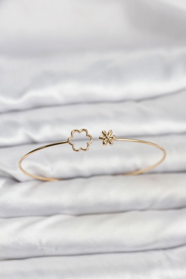 Lotus Model Gold Renk Bileklik