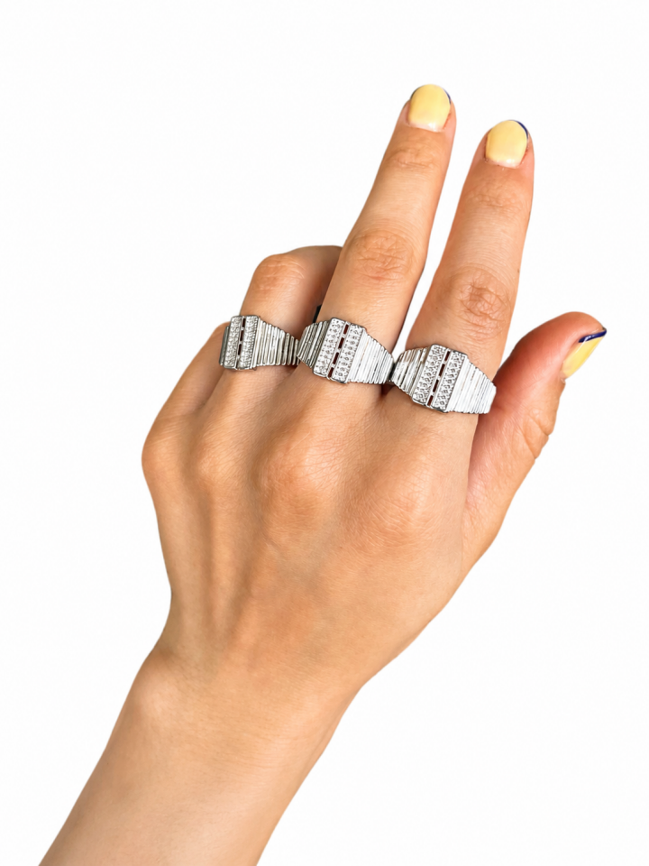 Stella Line Yüzük (Silver)