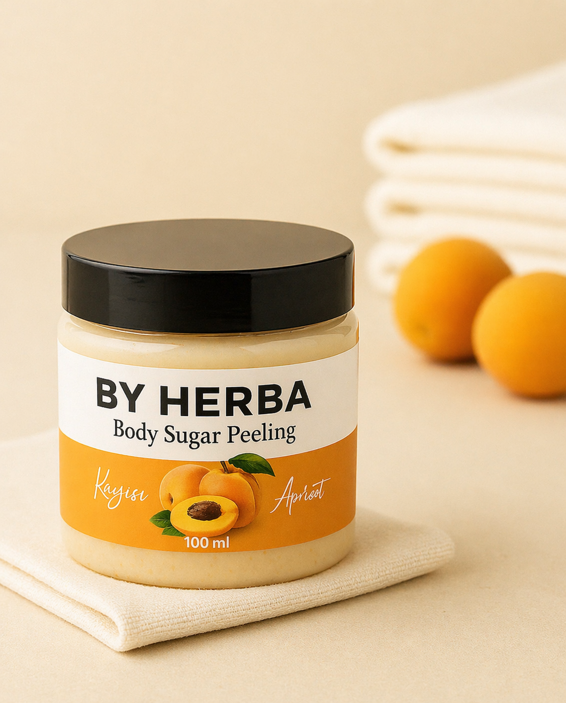 Kayısılı Vücut Peeling