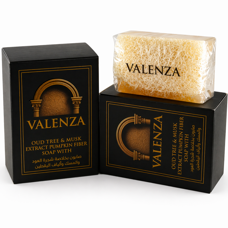 Premium Misk Özlü Kabak Lifli Sabun