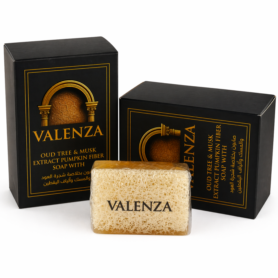 Premium Misk Özlü Kabak Lifli Sabun