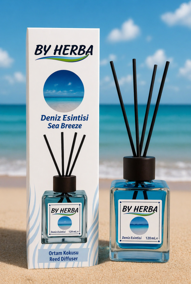 By Herba Deniz Esintisi Çubuklu  Oda  Kokusu