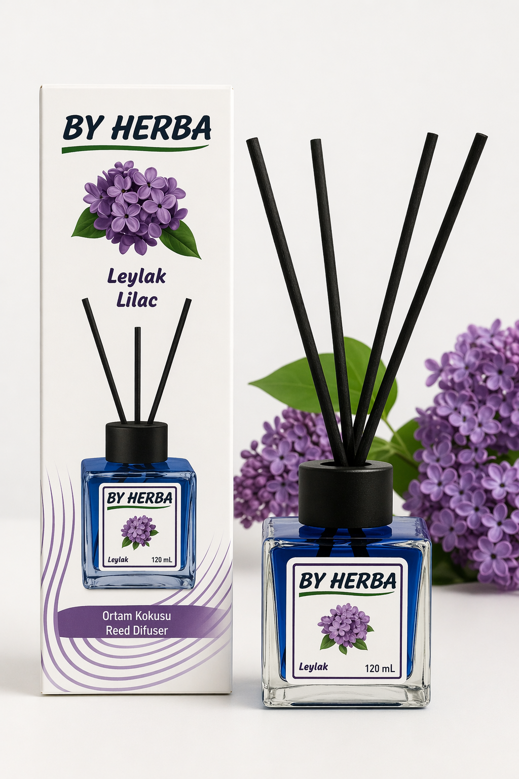 By Herba Leylak Aromalı Çubuklu Oda Kokusu