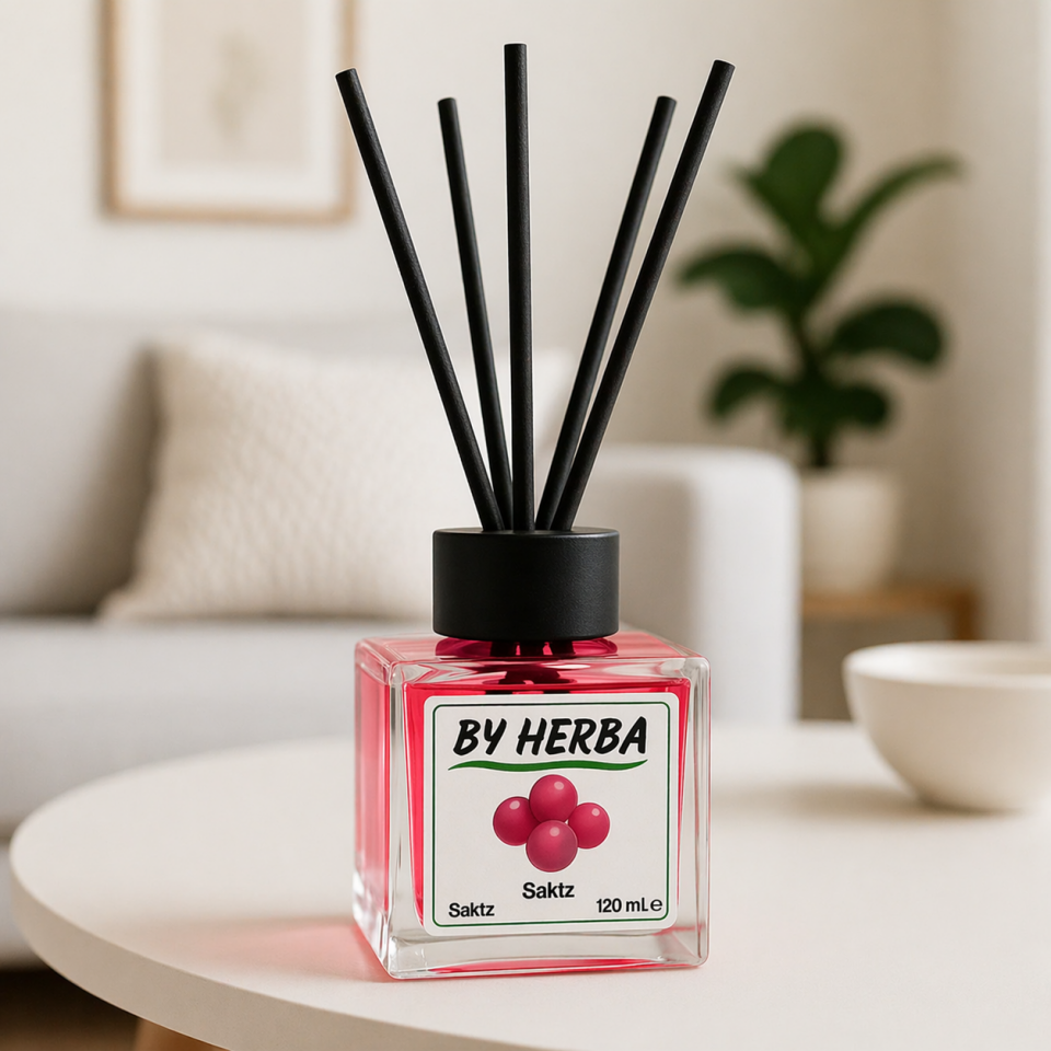 By Herba Sakız Aromalı Çubuklu Oda Kokusu