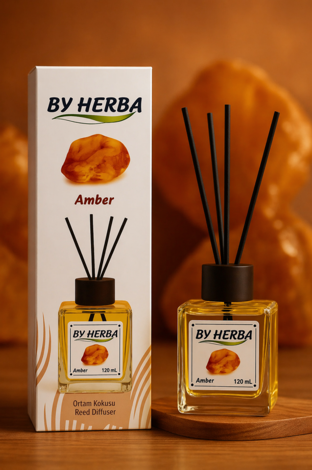 By Herba Amber Çubuklu Oda Kokusu