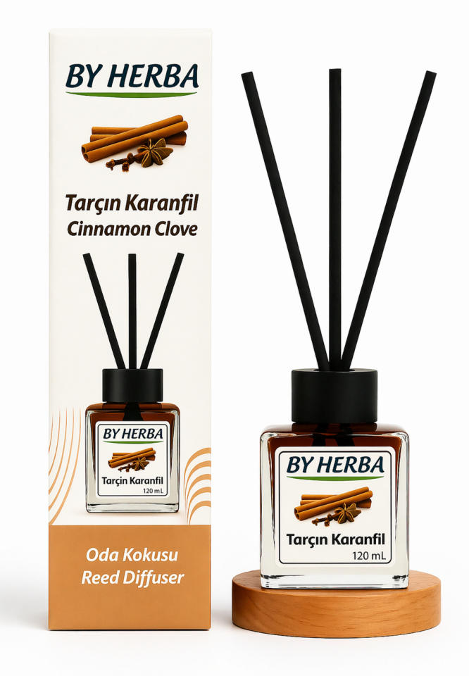 By Herba Tarçın Karanfil Çubuklu Oda Kokusu