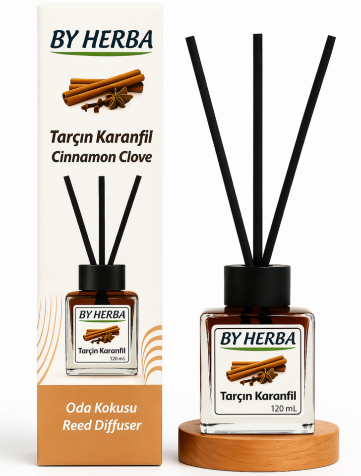 By Herba Tarçın Karanfil Çubuklu Oda Kokusu