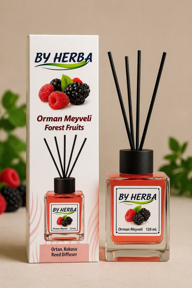 By Herba Orman Meyvesi  Kokulu Çubuklu  Oda Kokusu