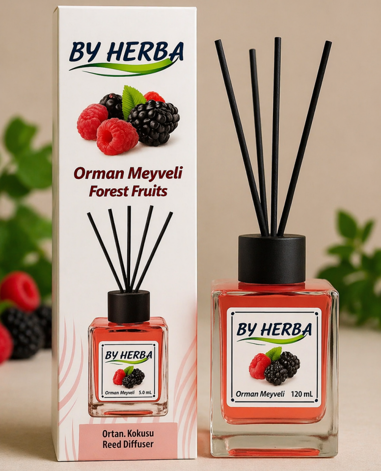 By Herba Orman Meyvesi  Kokulu Çubuklu  Oda Kokusu